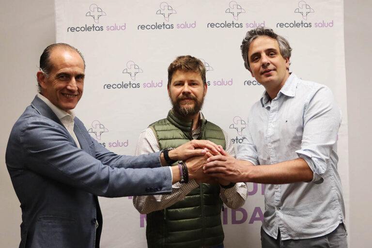 Óscar Iglesias, Manuel A. Rodríguez y 'Pimpi'.
